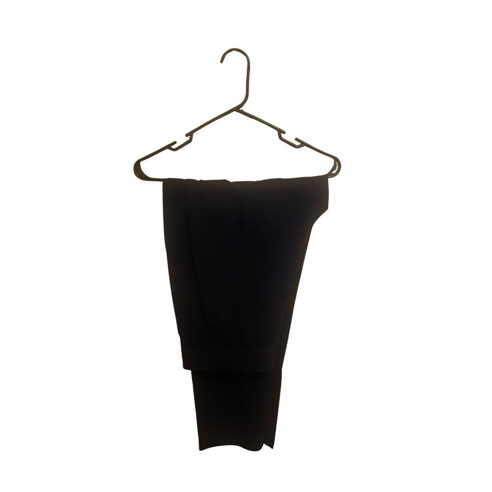 Stylus Navy Blue Straight leg pants with drawstring